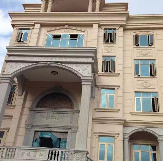 石感漆外墙效果